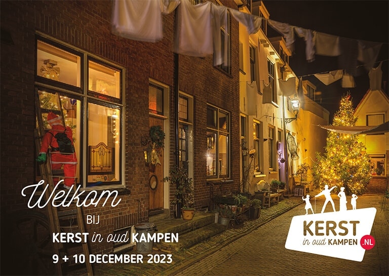 Verstuur een eCard Kerst in oud Kampen